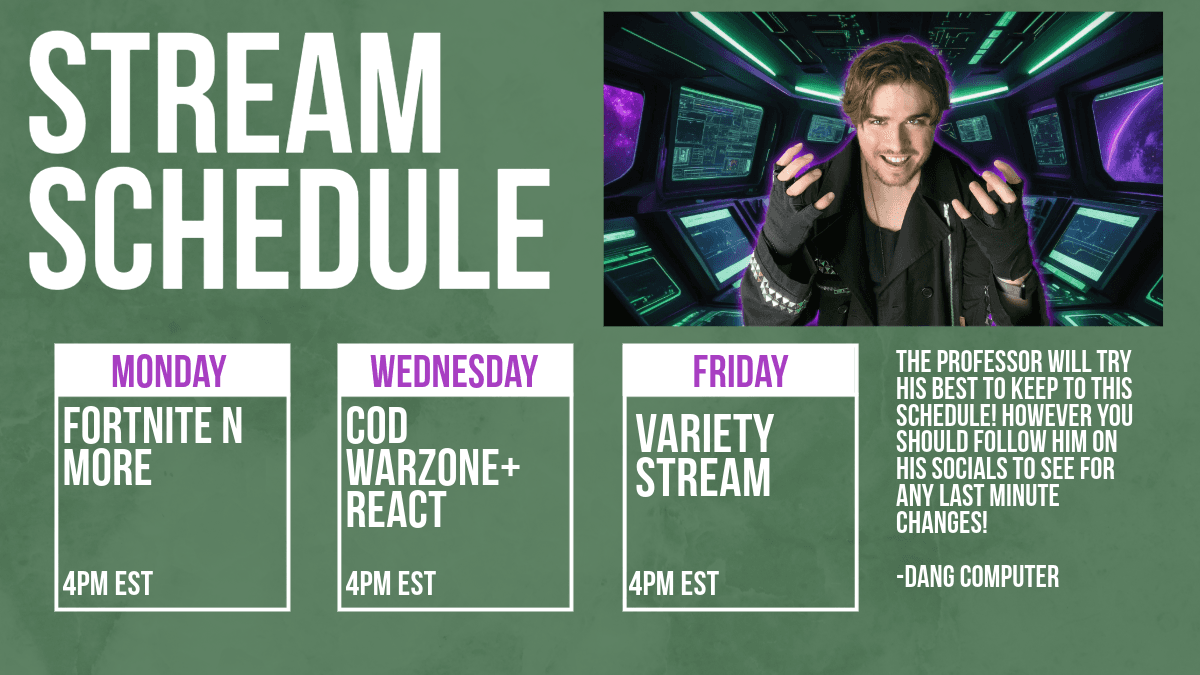Schedule Image Desktop